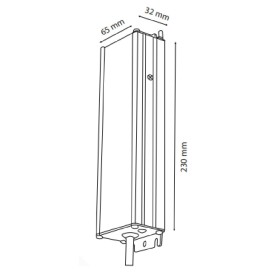 Driver LED impermeabile VESTA-150 150W Slim-Case IP67