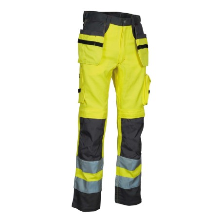 COFRA Pantalone da lavoro (Riflettente) GIALLO VIVO