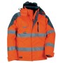 COFRA Arbeitsjacken (Reflektierend) RESCUE Warnorange