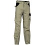 COFRA Pantaloni da lavoro Zippoff (Worker) HELSINKI Kaki