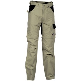 COFRA Pantalon de travail Zippoff (Worker) HELSINKI Kaki