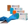 1 carton (10pack x 100pcs) Gants jetables en nitrile Abena sans poudre - vue détaillée