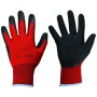COFRA 120paar Arbeitshandschuhe, Naturlatex getauchter Textilhandschuh - Detailansicht