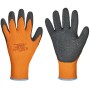 COFRA 120paar Thermo-Winter Arbeitshandschuhe, Naturlatex getauchter Textilhandschuh - Detailansicht