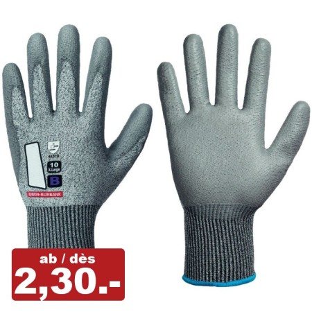 COFRA 60paar Schnittschutz-Arbeitshandschuhe, Polyester-Glasfaser-Elasthan