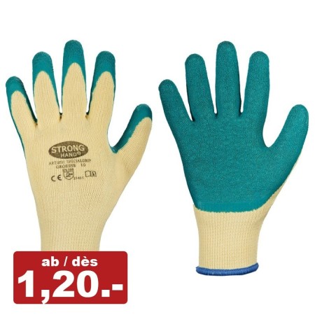 Strong 120 paar Arbeitshandschuhe Special Grip Bau & Gartenhandschuhe