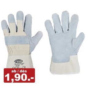 Strong 120 paar Rindspaltleder-Handschuhe HK/TOP Stronghand Gr. 10.5