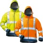 Warnschutz-Softshelljacken wetterfest (Reflektierend) Elysee Liam-Bill