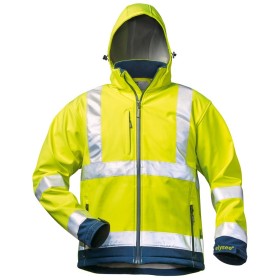 Warnschutz-Softshelljacken wetterfest  (Reflektierend) Elysee Liam-Bill