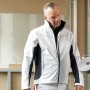 Softshelljacke wetterfest weiss/grau Craftland Laurin - technische Ansicht