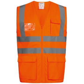 Safestyle 20 stk. (1 karton) Warnschutzweste Reflektierend Gelb-Orange Albin-Ewald