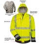 Elysee MELVIN Giacca di protezione invernale 2in1 Giallo di sicurezza - vista dettagliata