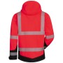 Elysee KALEB Winter Warnschutz-jacke 2in1 Warnrot - Detailansicht