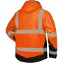 Elysee LUKAS Winter Warnschutz-jacke 2in1 Warnorange - Detailansicht