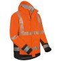 Elysee LUKAS Winter Warnschutz-jacke 2in1 Warnorange - technische Ansicht