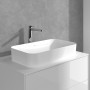 Rubinetto monocomando per lavabo Villeroy & Boch Conum con scarico Push-Open