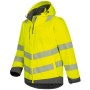 Elysee ANDOMAR Winter Warnschutz-jacke 2in1 Warngelb - technische Ansicht