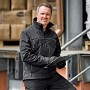 Veste fonctionnelle premium en softshell noir Elysee ALPHA - photo produit