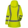 Elysee EMMA Damen Warnschutz-Softshelljacke Warngelb - Detailansicht