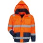 Veste de pilote de sécurité Elysee OLIVER orange/marine
