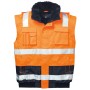 Veste de pilote de sécurité Elysee OLIVER orange/marine - vue technique