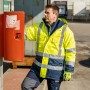 Elysee JANNIS Winter Warnschutz-Parka Kl. 3 Warngelb - Produktansicht