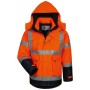 Elysee PHILIPP Winter Warnschutz Jacke 3-in-1 Kl. 3 Warnorange