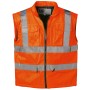 Elysee PHILIPP Winter Warnschutz Jacke 3-in-1 Kl. 3 Warnorange - technische Ansicht