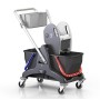 Reinigungswagen Doppeleimer IPC Professional 2x25 Liter