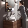 Robinet de lavabo 3 trous hansgrohe Vivenis avec vidage à tirette