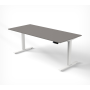 Wolfstahl SET : Steh-Sitz Schreibtisch ERGO + ERGO Bürostuhl