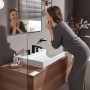 Robinet de lavabo 3 trous hansgrohe Vivenis avec vidage à tirette