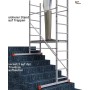 Krause Échafaudage articulé en aluminium (pliable) 5 et 7 mètres - photo produit
