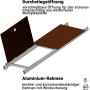 Krause Échafaudage articulé en aluminium (pliable) 5 et 7 mètres