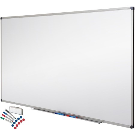 MEMOBOARD Whiteboard Schreibtafel Komplettset