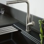 Villeroy & Boch Subway Style 60 S Einbauspüle, Ablaufgarnitur mit Handbetätigung, inkl. Abtropfgitter - technische Ansicht