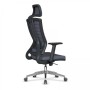 Wolfstahl Willi Lords Chaise de bureau noire - vue détaillée