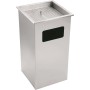 STUMPF 60L KOMBIASCHER EDELSTAHL
