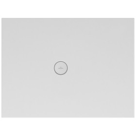 Receveur de douche Villeroy & Boch Subway Infinity 100 x 90 cm avec côté court découpé