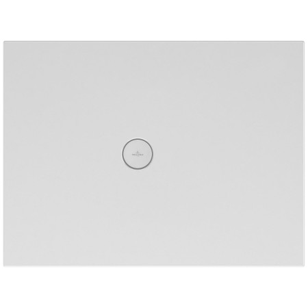 Receveur de douche Villeroy & Boch Subway Infinity 100 x 90 cm avec côté court découpé