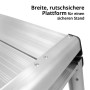 STAHLWERK Plateforme de travail en aluminium - vue détaillée