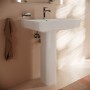 hansgrohe Xanuia Q Standsäule für Waschtische - technische Ansicht
