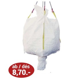 WOLFBAG Standard Big Bag mit Ein-/Auslauf 90x90x110cm