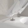 Villeroy & Boch Taro WC-Sitz SlimSeat abnehmbar mit Absenkautomatik - technische Ansicht