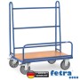 Fetra Plattenwagen mit festen Rohrbügeln Tragkraft 600kg