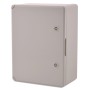 TP ELECTRIC ABS Schaltschrank Hellgrau inkl. Montageplatte - technische Ansicht