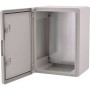 TP ELECTRIC ABS Schaltschrank transparent inkl. Montageplatte - technische Ansicht
