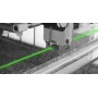 Laserliner Laser di posizionamento I520L2024 verde (linea) - vista tecnica