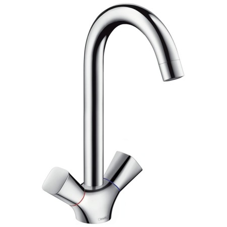 hansgrohe Logis M31 Miscelatore cucina a 2 manopole 220, 1jet
