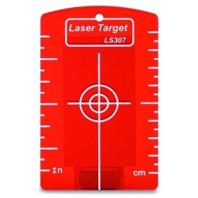 Laserliner Magnet-Zielplatte rot